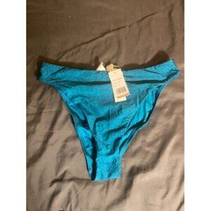 NWT New Citrus Womens Bikini Bottom Swimsuit Teal Size XL